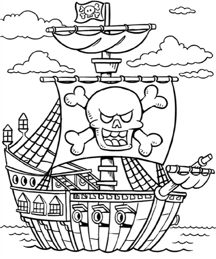 Barco pirata #50740