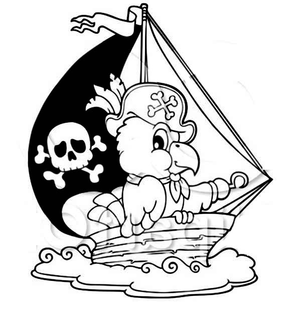 Barco pirata #50749