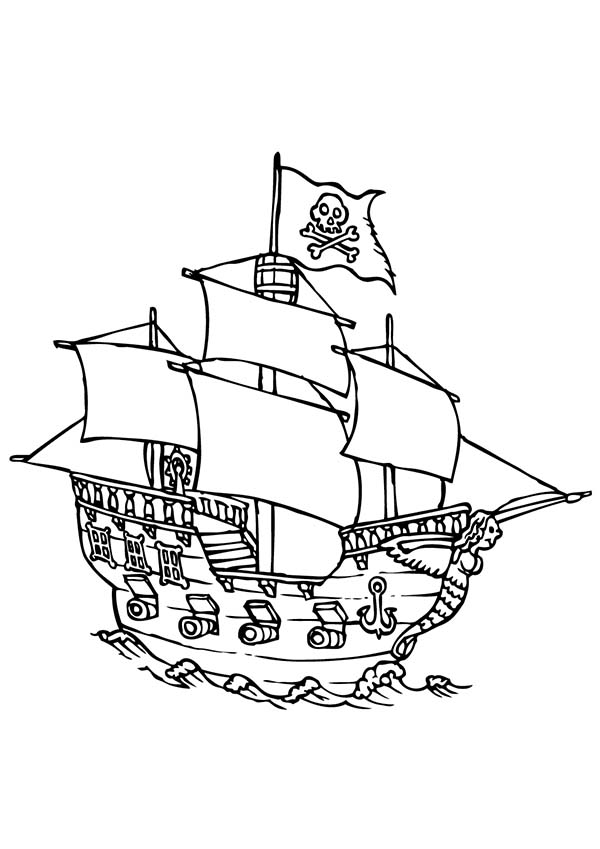 Barco pirata #50752