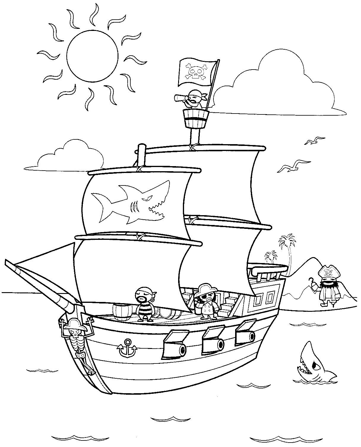 Barco pirata #50753