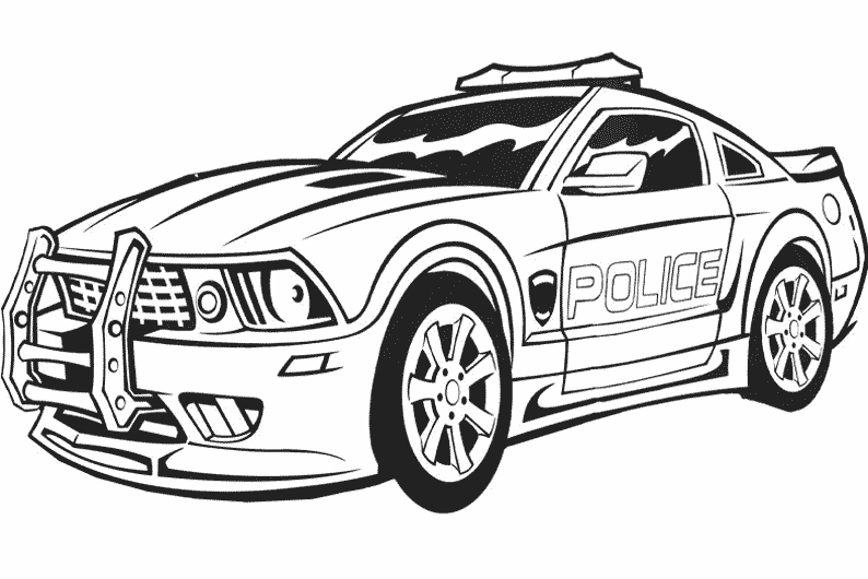 Coche de policía #50943