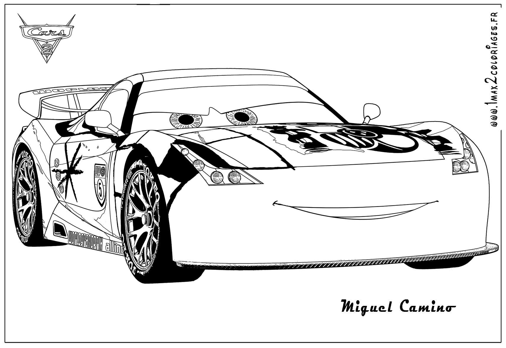 Coche de carreras #51002