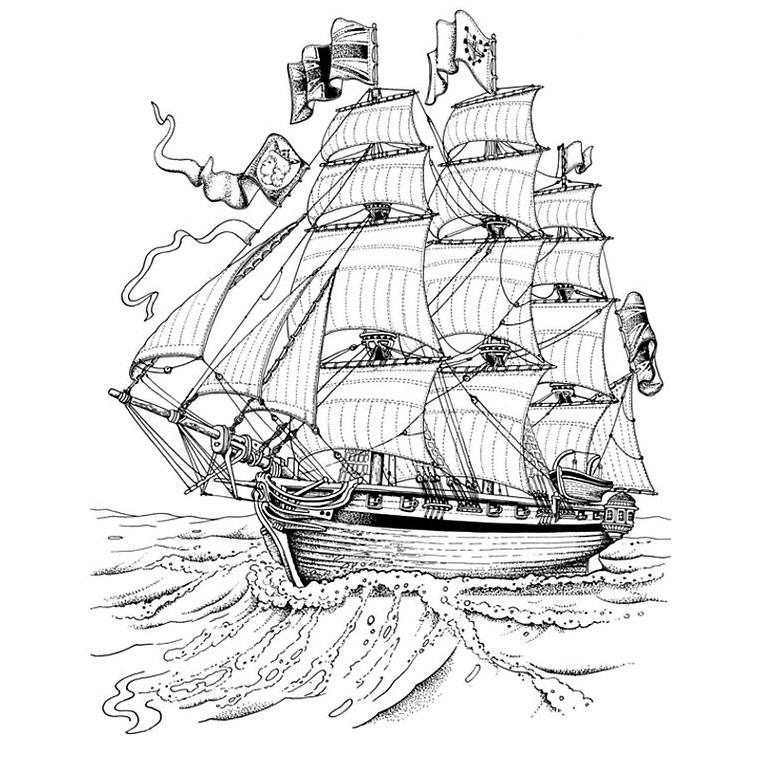 Barco de vela #51173