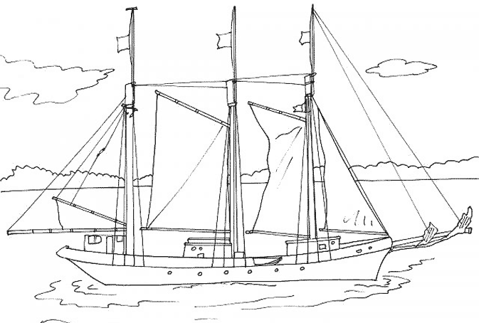 Barco de vela #51176