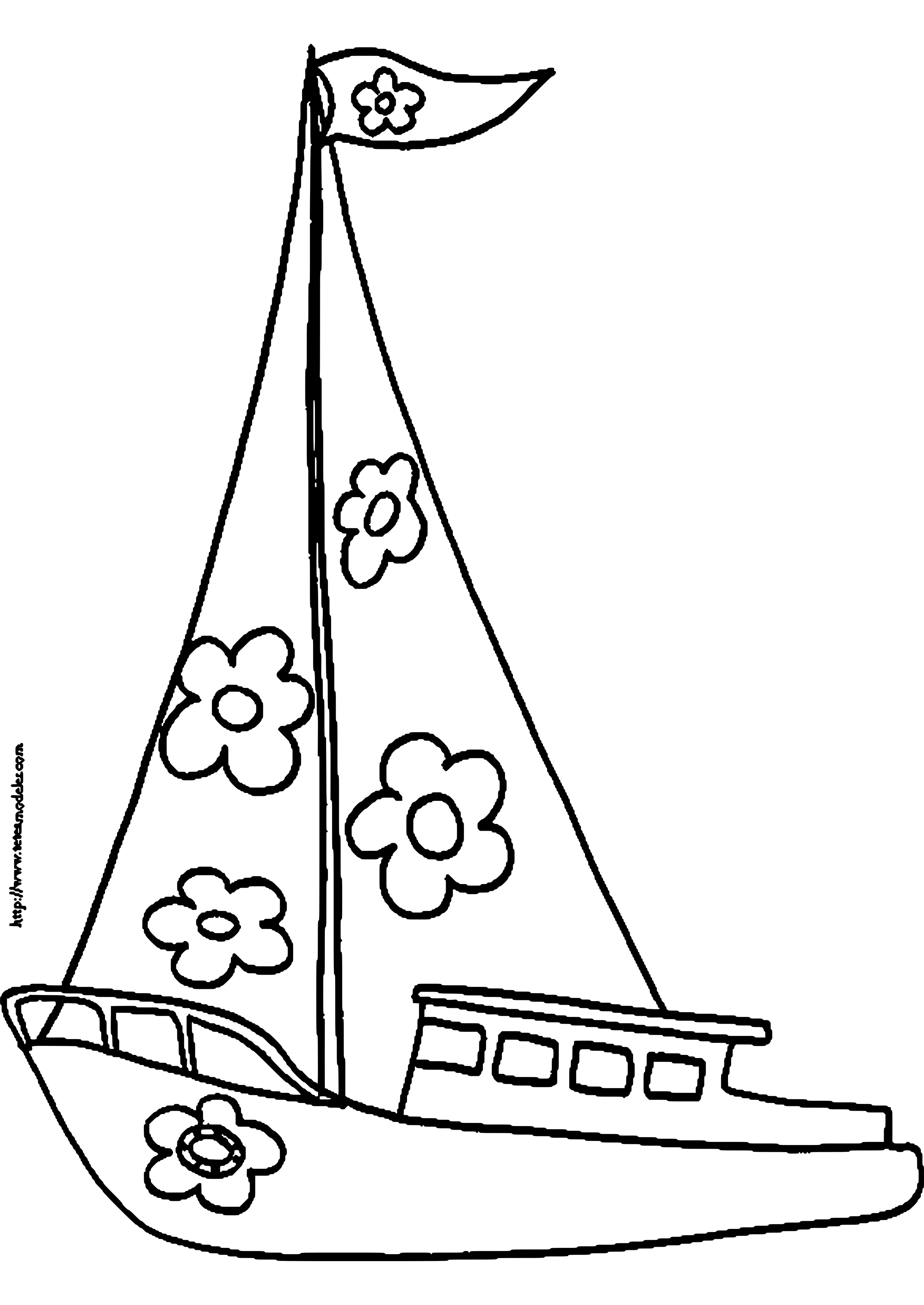 Barco de vela #51177