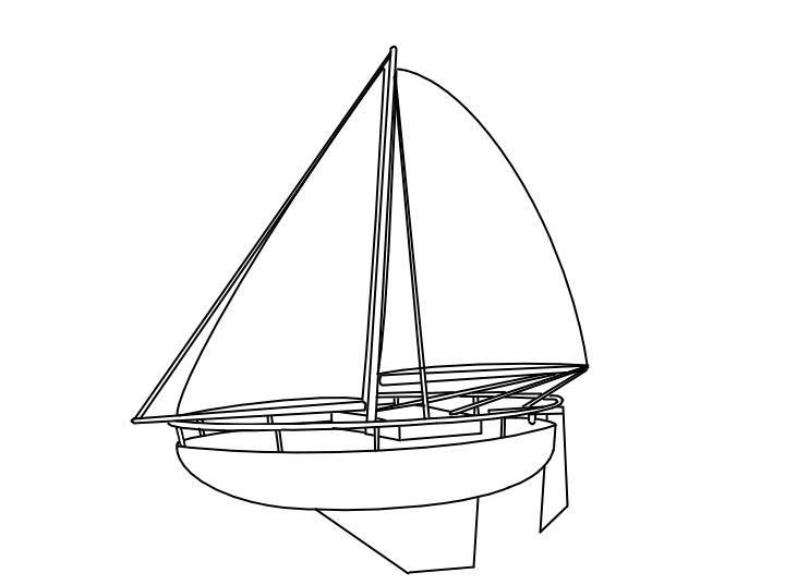 Barco de vela #51187