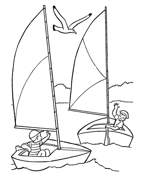 Barco de vela #51194