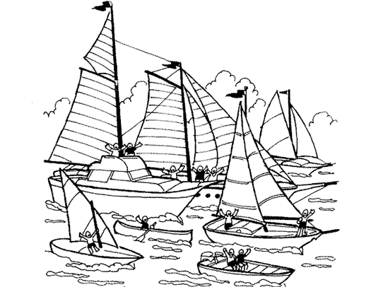 Barco de vela #51195