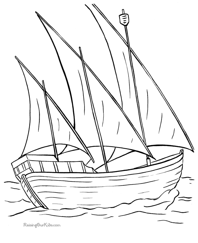 Barco de vela #51200