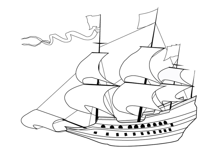 Barco de vela #51201