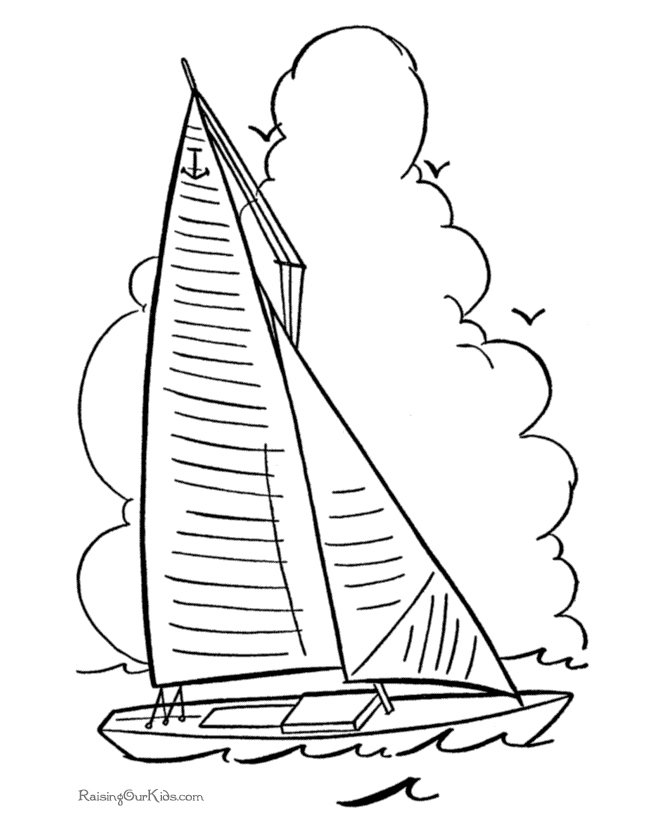 Barco de vela #51209