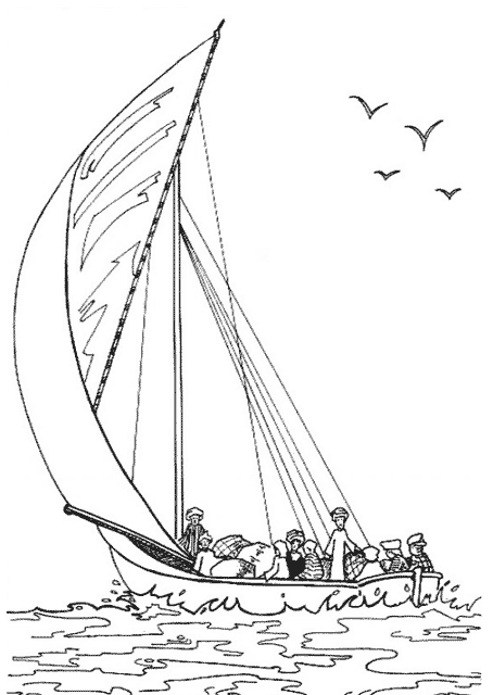 Barco de vela #51213