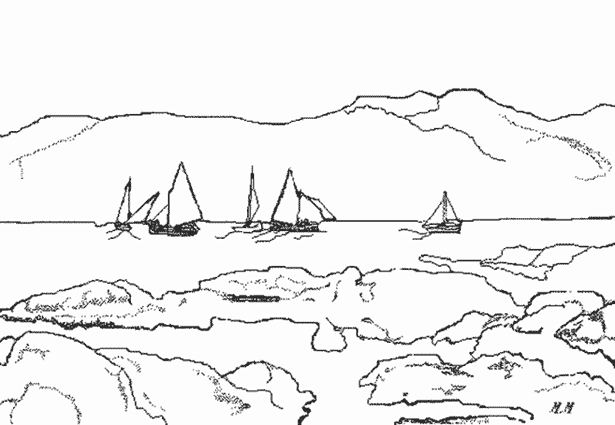 Barco de vela #51230
