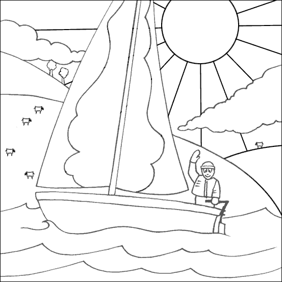 Barco de vela #51237