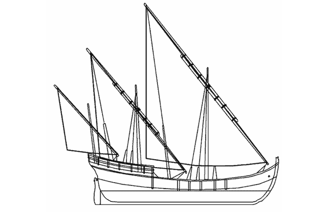 Barco de vela #51238