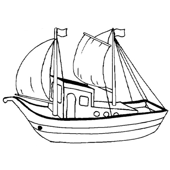 Barco de vela #51243