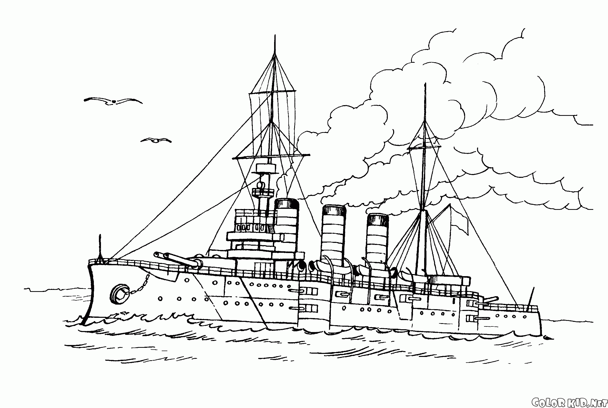 Barco de guerra #52337