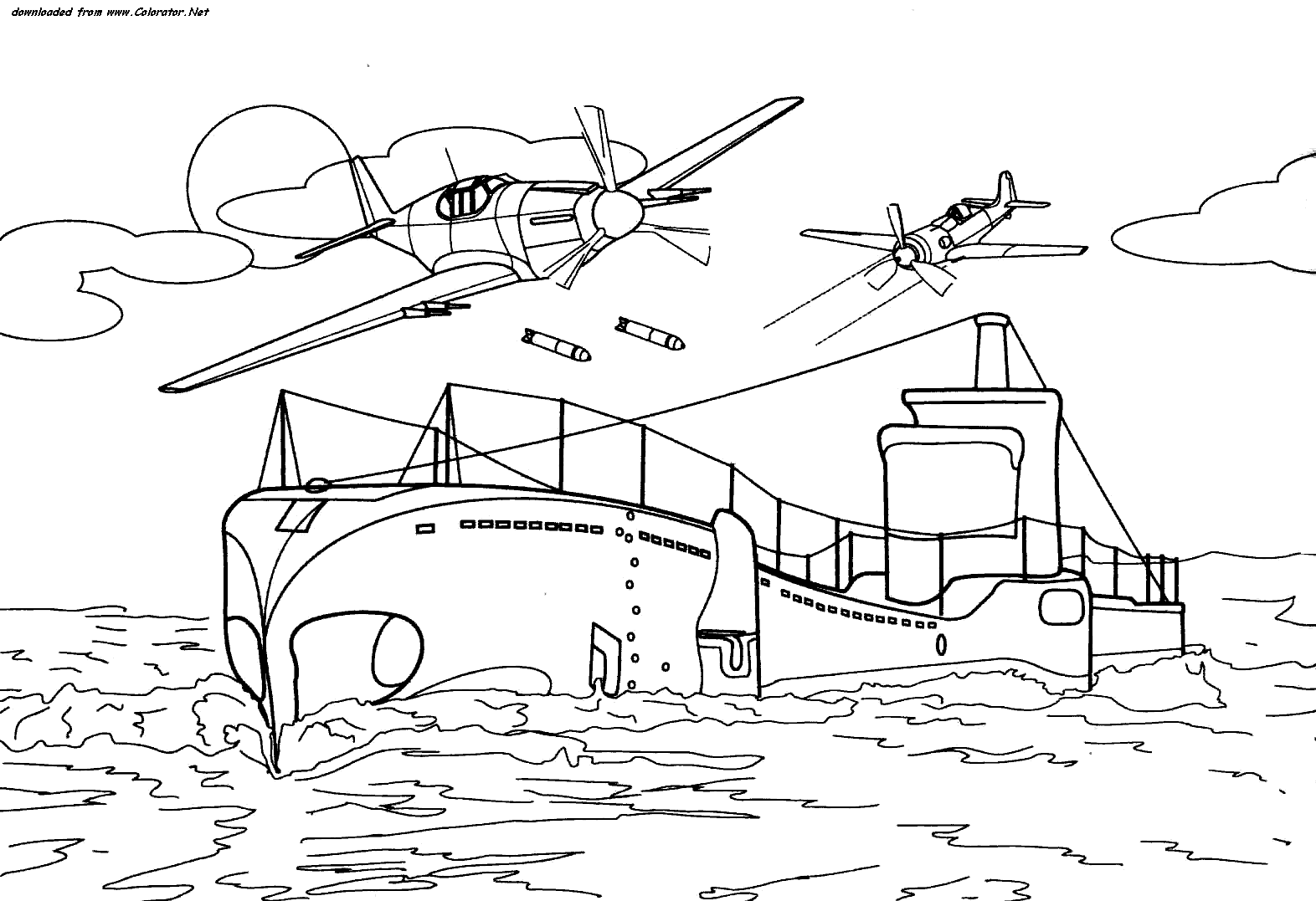 Barco de guerra #52343