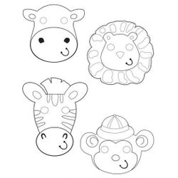 Animales salvajes / de la selva #685