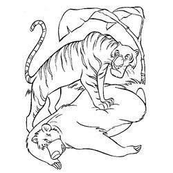 Animales salvajes / de la selva #687
