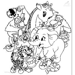 Animales salvajes / de la selva #731