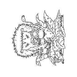 Animales salvajes / de la selva #761