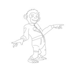 Chimpancé #2743