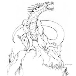 Dragón #3555