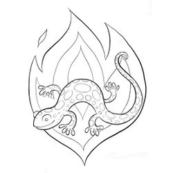Salamandra #9103