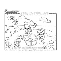 Jake y los piratas del país de Nunca Jamás #15536