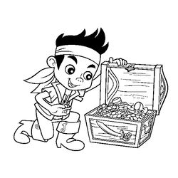 Jake y los piratas del país de Nunca Jamás #15550