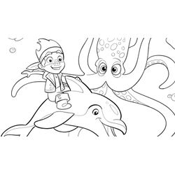 Jake y los piratas del país de Nunca Jamás #15553