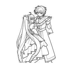 Dibujos de Mermaid Melody: Pichi Pichi Pitch para colorear y pintar