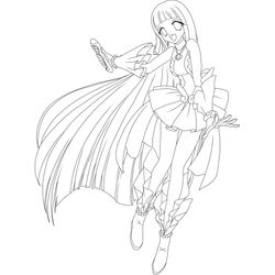 Dibujos de Mermaid Melody: Pichi Pichi Pitch para colorear y pintar