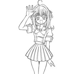 Dibujos de Mermaid Melody: Pichi Pichi Pitch para colorear y pintar