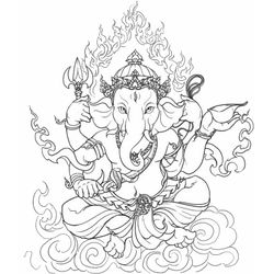 Mitología hindú: Ganesh #21425
