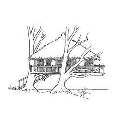 Casa del árbol #21843