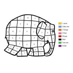 Colorear por números #23037