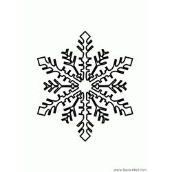 Mandalas Copo de nieve #26305