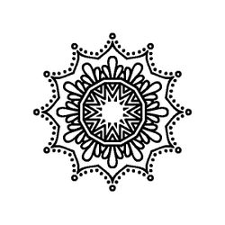 Mandalas Copo de nieve #26308