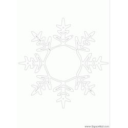 Mandalas Copo de nieve #26316