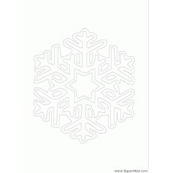 Mandalas Copo de nieve #26320