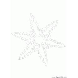 Mandalas Copo de nieve #26321