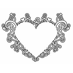 Mandalas Corazón #26324