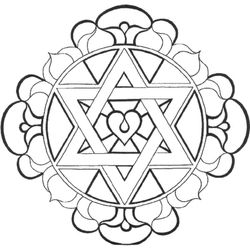 Mandalas Corazón #26332