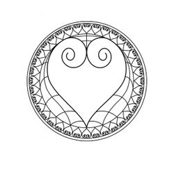 Mandalas Corazón #26343