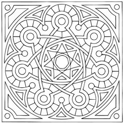 Mandalas Estrella #26348
