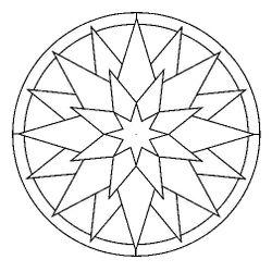 Mandalas Estrella #26351