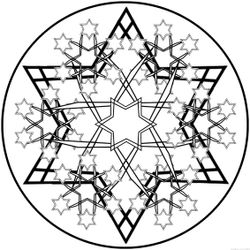 Mandalas Estrella #26352