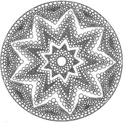 Mandalas Estrella #26353